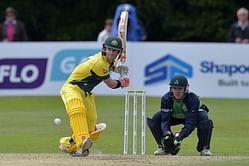 Australia beat Ireland by 23 runs in the rain affected one-off ODI