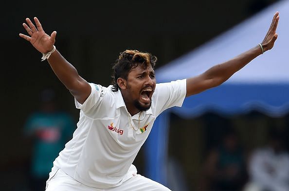 Lakmal ran through