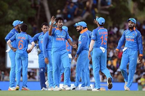 The Indian team