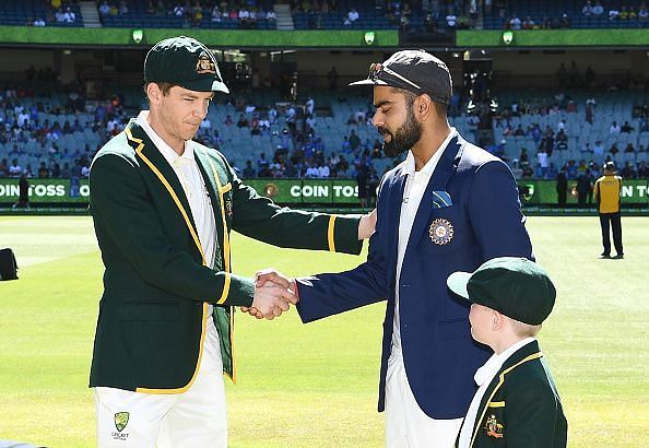 Kohli won the toss and didn't hesitate to bat first