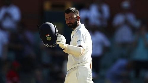 Cheteshwar Pujara remains unbeaten on 108