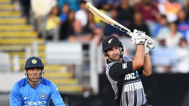 Colin de Grandhomme scored a quickfire 50 runs of 28 balls