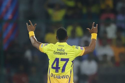Dwanye Bravo sparkled with the ball as CSK cruised past DC. (PIC-IPLT20.COM)