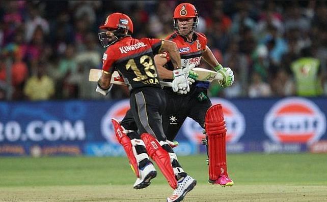 AB De Villiers and Virat Kohli