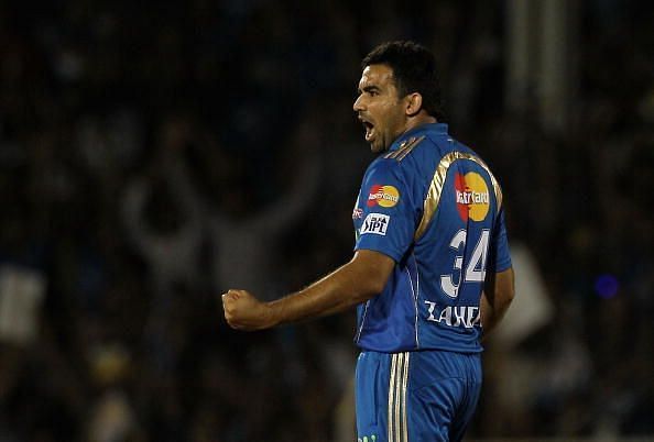 Zaheer Khan played 10 IPL seasons (Image courtesy - IPLT20/BCCI)