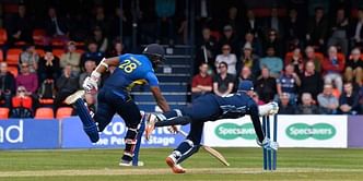 Sri Lanka beat Scotland by 35 runs via D/L method to win the series