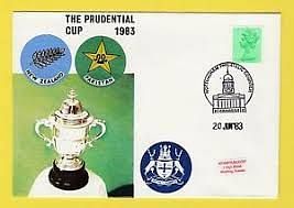 1983 Cover on Pakistan versus New Zealand match..