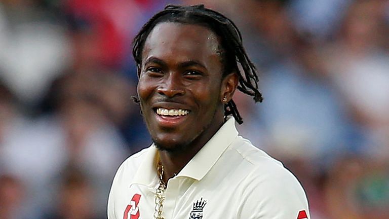 England's speed gun.