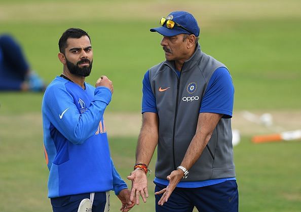 Shastri and Kohli.