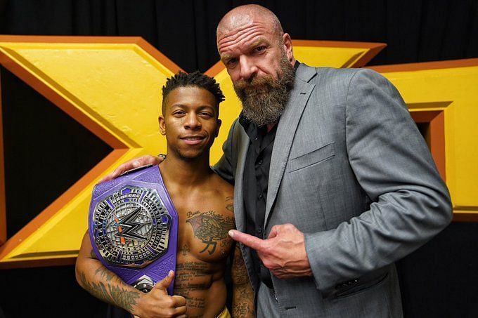 Lio Rush &amp; Triple H