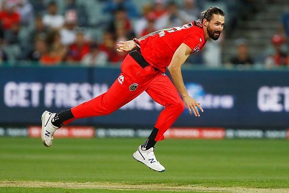 Kane Richardson while playing for the Melbourne Renegades