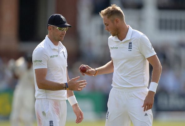 England's potent pair of James Anderson & Stuart Broad