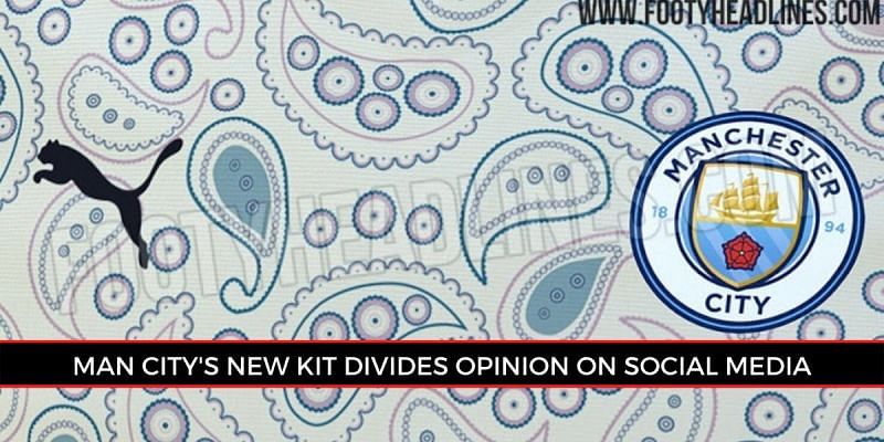 City&#039;s leaked third kit has certainly divided opinion online (Picture source: Sportskeeda)
