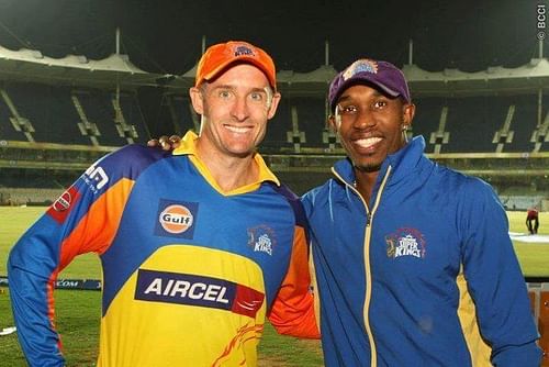 Mike Hussey and Dwayne Bravo are CSK's leading run-scorer and wicket-taker respectively among foreign players