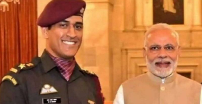 धोनी-मोदी