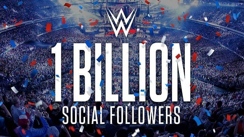 WWE के फॉलोअर्स 100 करोड़ के पार