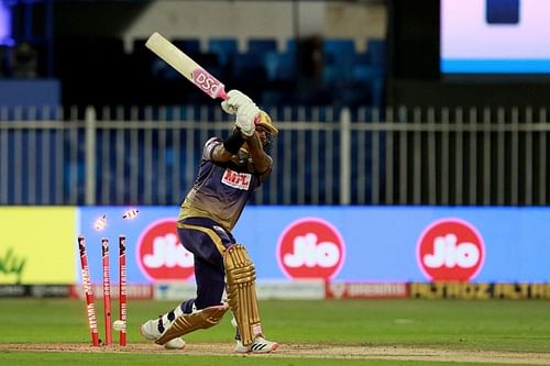 Yet another middling batting performance from KKR ensured they were humbled by KXIP. [PC: iplt20.com]