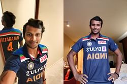 IND v AUS 2020: 'That special feeling': T Natarajan shares selfies in new Indian jersey