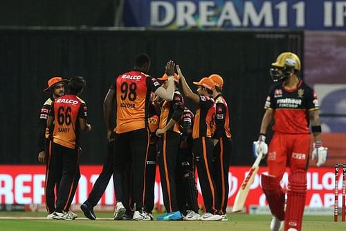 Virat Kohli walked back to the dugout for the final time this season. [PC: iplt20.com]