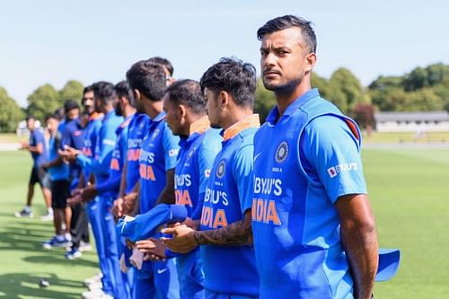 Mayank Agarwal bowled his first over in international cricket against Australia in the second ODI