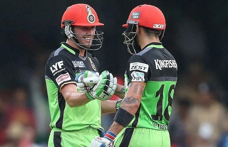 Virat Kohli and AB de Villiers have been the lynchpins of the RCB batting order over the years