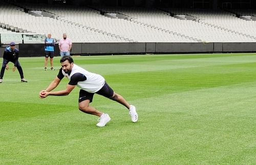 Rohit Sharma began training ahead of the 3rd India vs Australia Test