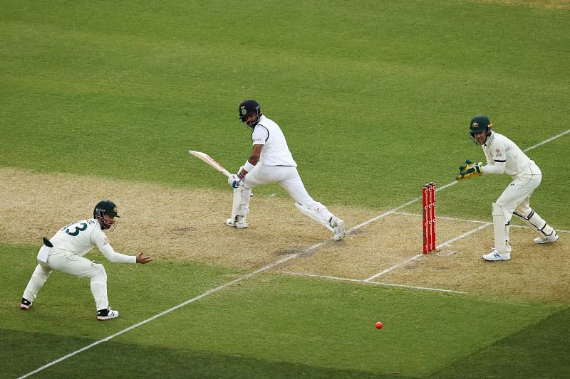 Virat Kohli was a lot busier than Cheteshwar Pujara