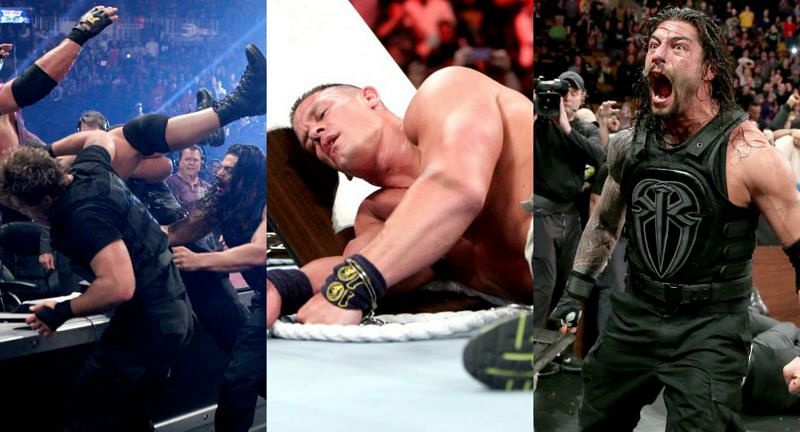 रोमन रेंस का WWE TLC मैच में रिकॉर्ड कुछ खास नहीं है 