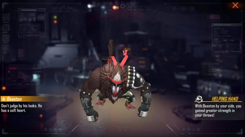 Beaston is the latest addition to the list of pets in Free Fire