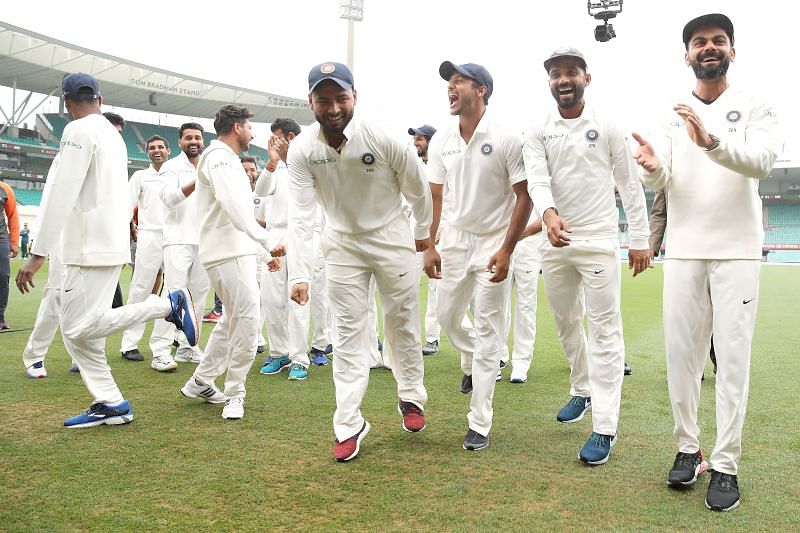 India won the Border-Gavaskar trophy at the SCG two years ago