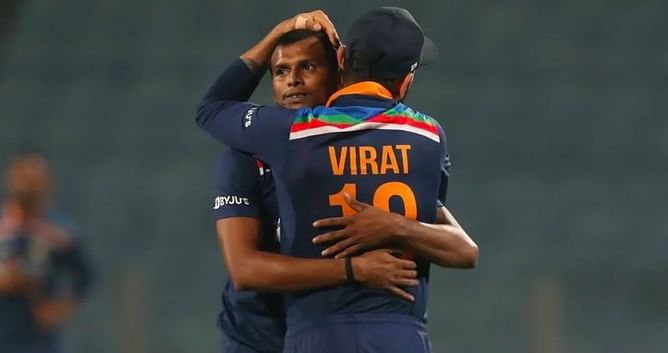 T Natarajan posts inspirational message after India’s ODI series win