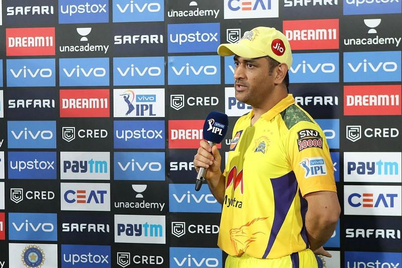 CSK skipper MS Dhoni