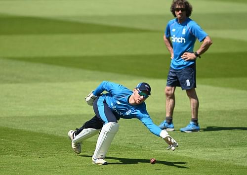 James Bracey during practice. Pic: Getty Images