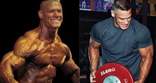 What happened to John Cena's bodybuilding career?