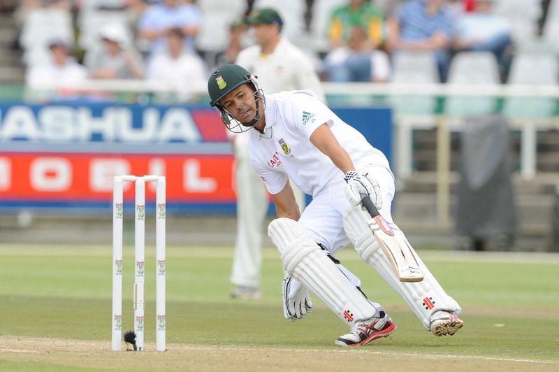 Jacques Rudolph in action for South Africa