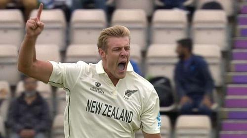 Kyle Jamieson picked up a fifer against India in the first innings