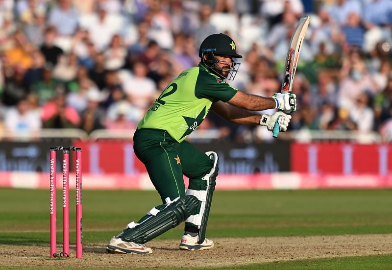 Sohaib Maqsood hit one four and one six in his 10-ball 15
