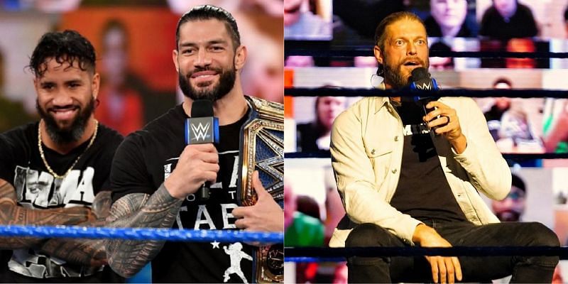 WWE SmackDown में रोमन रेंस और ऐज