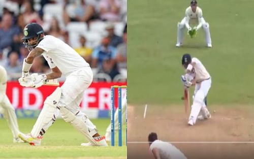 KL Rahul (left) and Virat Kohli