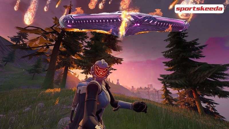 The greatest selfie in Fortnite history (Image via Sportskeeda)