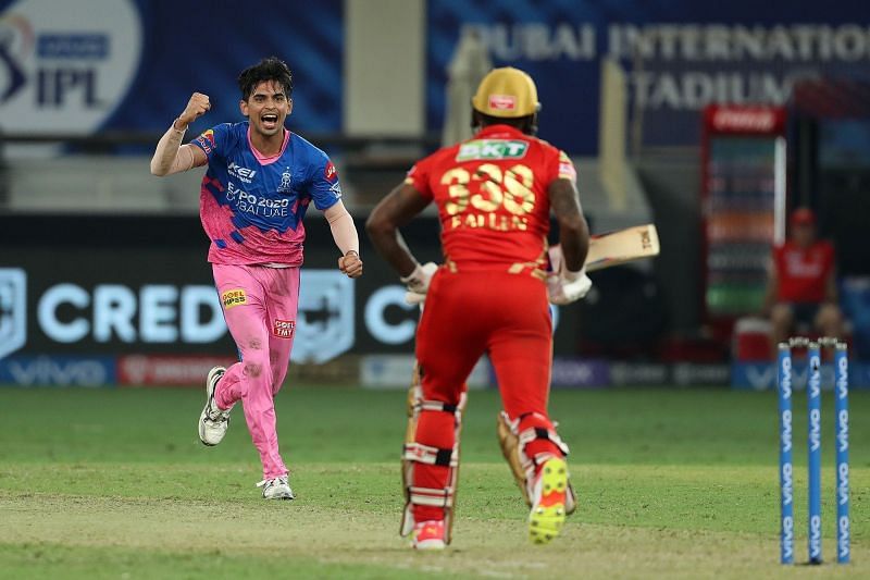 The Punjab Kings chose to pick Fabien Allen as the No.6 batsman [P/C: iplt20.com]