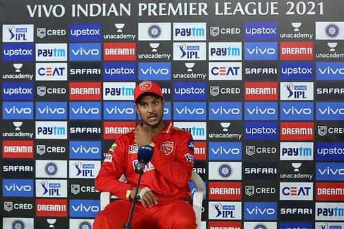 Mayank Agarwal is back in the Punjab Kings' playing XI for tonight's match against Kolkata Knight Riders (Image Courtesy: IPLT20.com).