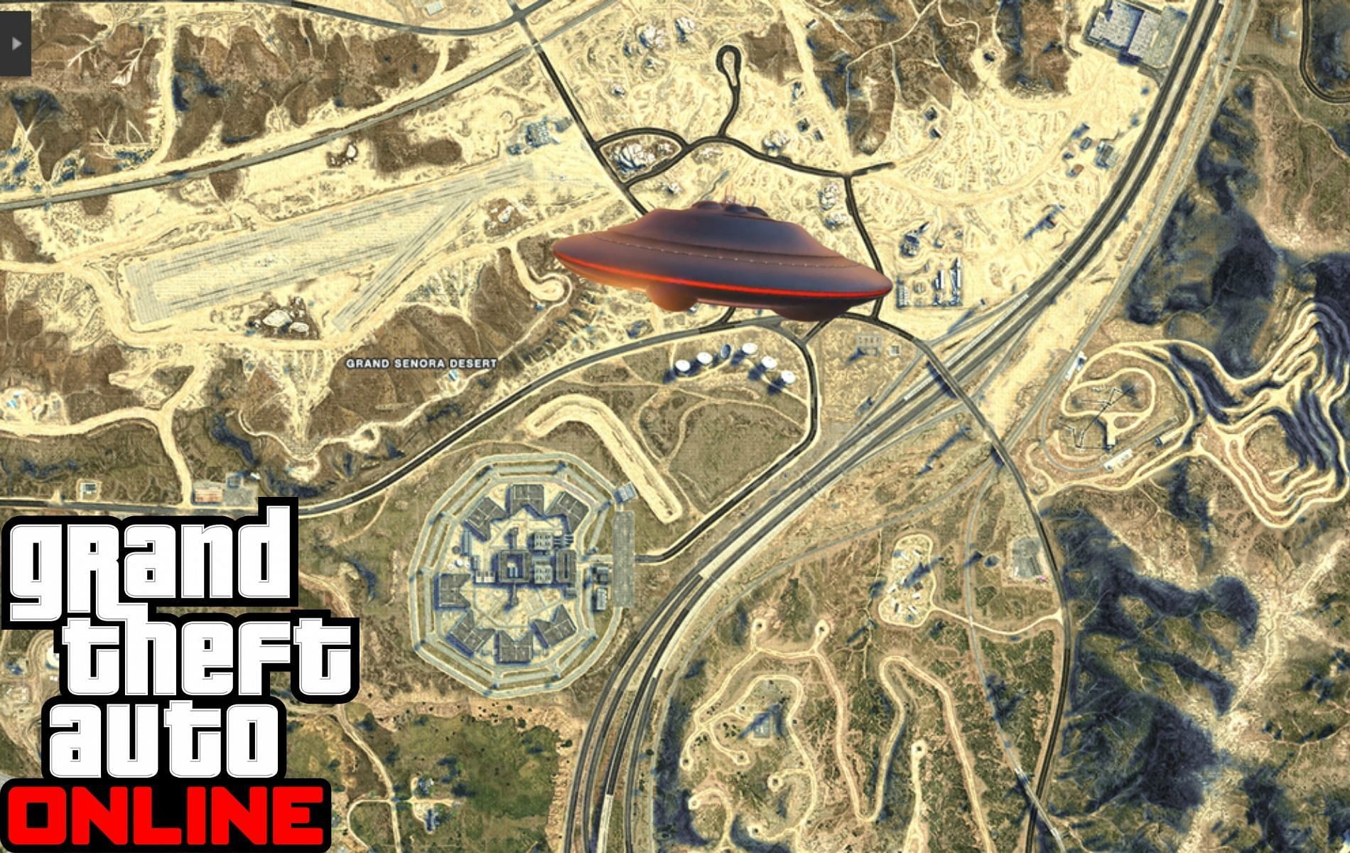The UFO can now be spotted at some new locations (Image via Sportskeeda)