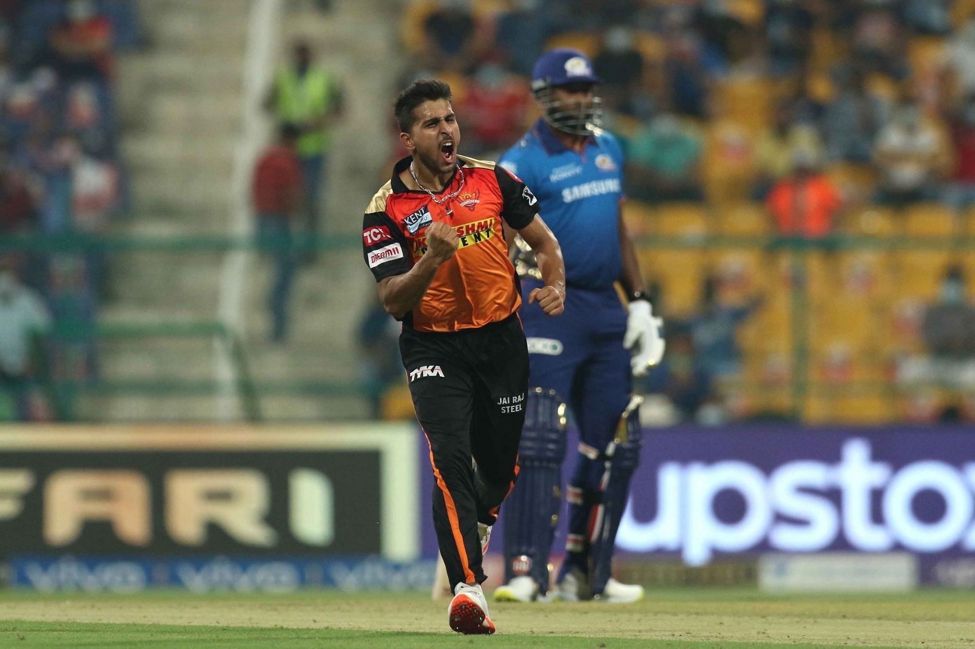 Umran Malik's velocity was one of the few bright spots in an otherwise disappointing campaign for SRH in IPL 2021 (Picture Credits: Deepak Malik/Sportzpics/IPL)