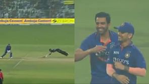 IND vs NZ 2021: [Watch] Ishan Kishan's incredible direct hit sends Mitchell Santner back to the dressing room
