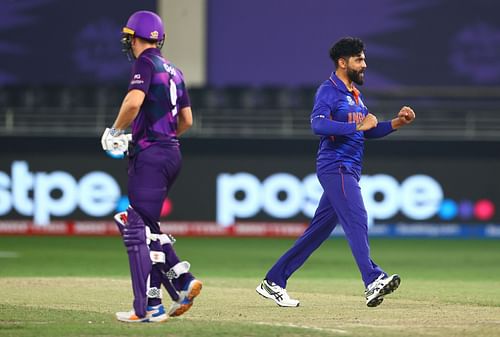 Ravindra Jadeja was deservedly chosen as the Player of the Match in India's clash against Scotland