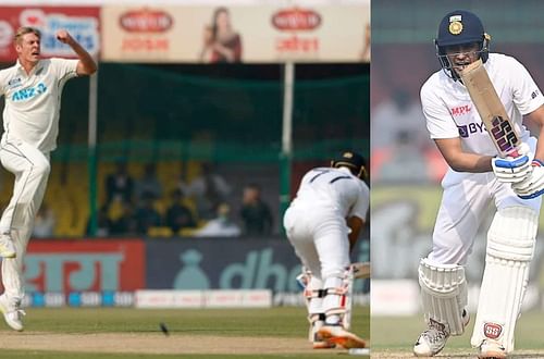 Kyle Jamieson outfoxed Shubman Gill during the first Test match in Kanpur