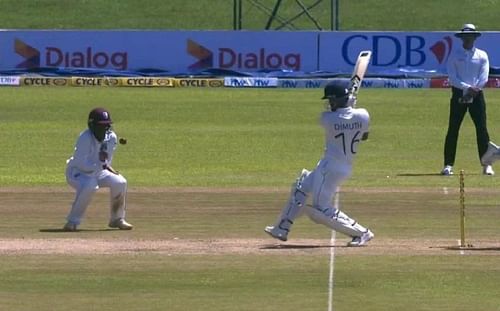 West Indies debutant Jeremy Solozano has been taken to hospital after being struck on the helmet. Pic: Twitter