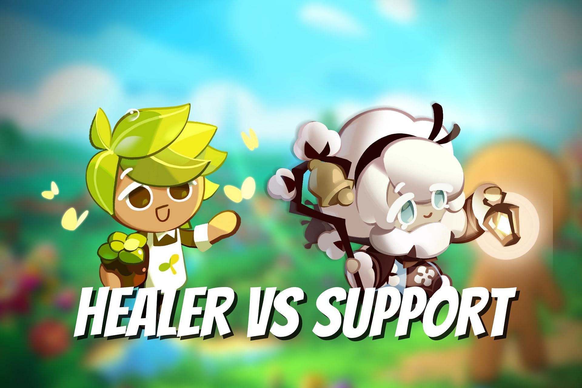 Cookie Run: Kingdom Healer Cookie vs Support Cookie
