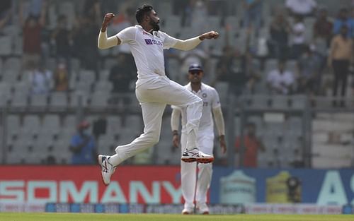 Mohammed Siraj rocked New Zealand's top order on Day 2 of the Mumbai Test [P/C: BCCI]